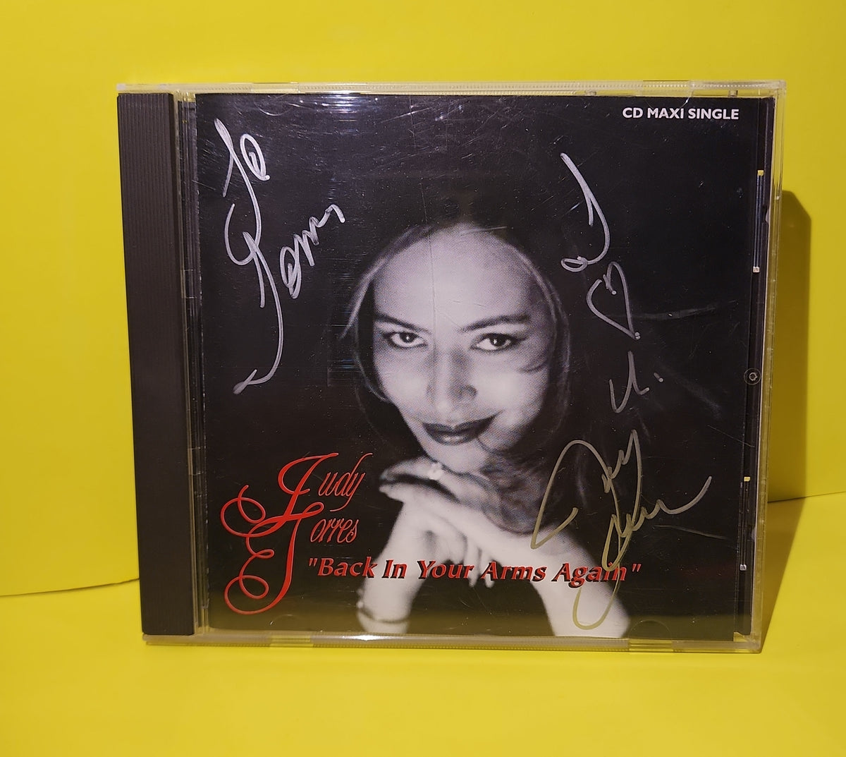 Judy Torres - Back In Your Arms Again / Autographed  - 1998 - TMM-1584-2 Used - EX - CDs