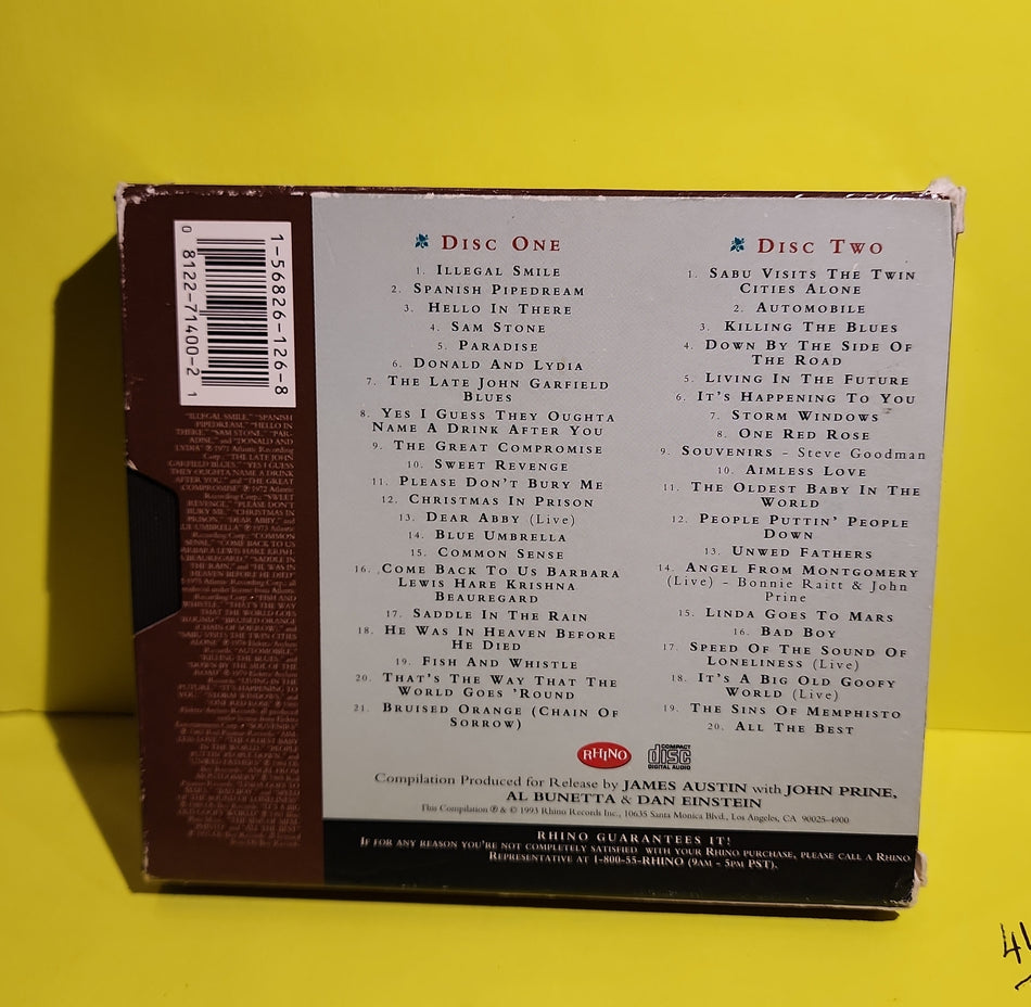 John Prine - Great Days - 1993 - R2 71400 Used - EX - CDs