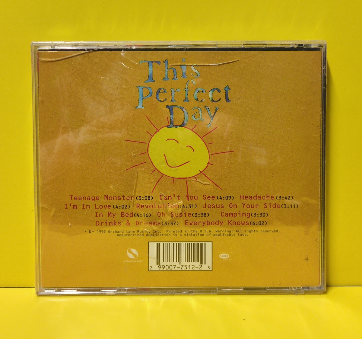 This Perfect Day - This Perfect Day - 1995 - 99007-7512-2 New - Sealed - CDs