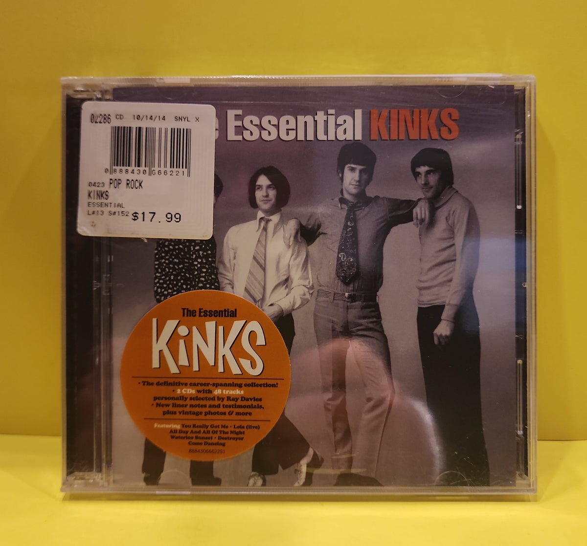 The Kinks - The Essential Kinks - 2014 - 88843066622 New - Sealed - CDs