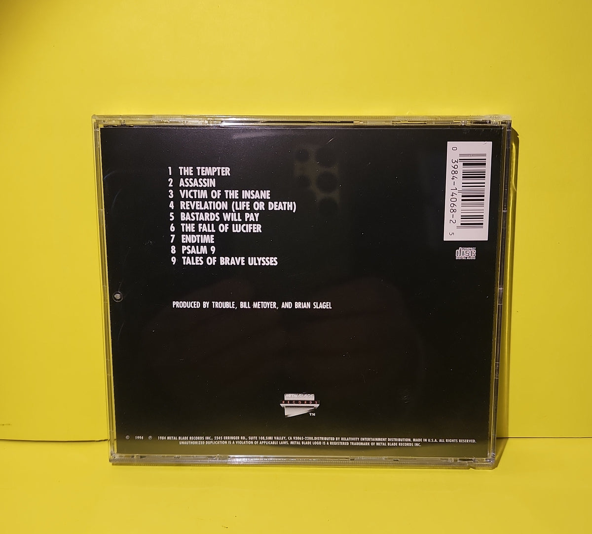 Trouble (5) - Psalm 9 - 1994 - 3984-14068-2 Used - EX - CDs