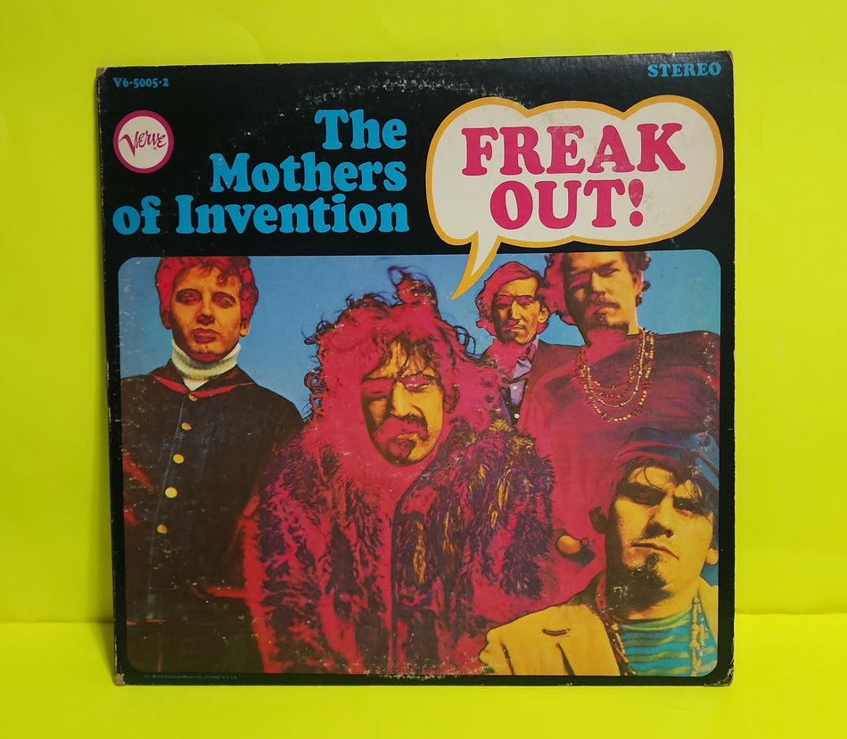 Frank Zappa  - Freak Out! - 1966 - V6-5005-2 Used - VG++ - Vinyl