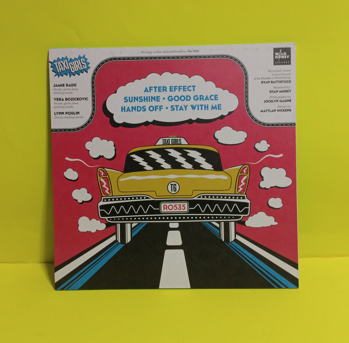 Taxi Girl - Coming Up Roses. Single Sided, EP - 2023 - WH081 New - EX - Vinyl