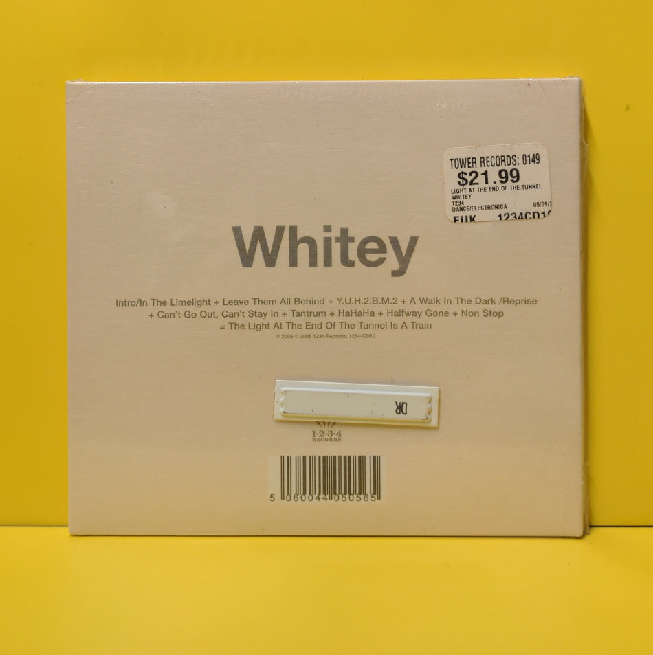 Whitey - The Light At The End Of The Tunnel Is A Train - 2005 - 1234 CD 10 New - Sealed - CDs