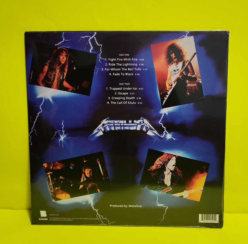 Metallica - Ride The Lightning - 2023 - 00602547885241 New - Sealed - Vinyl