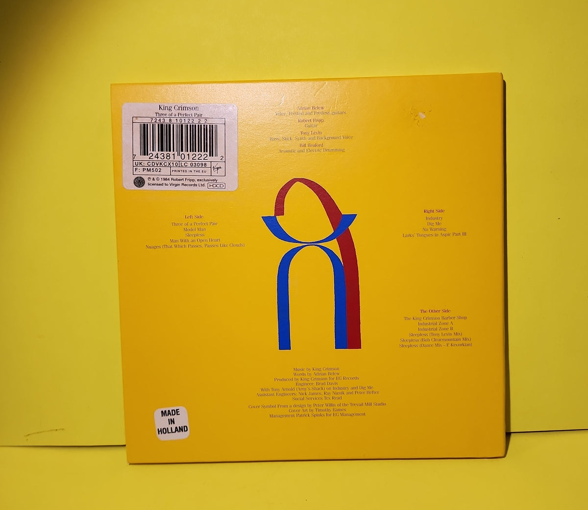 King Crimson - Three Of A Perfect Pair - CDVKCX10 Used - EX - CDs