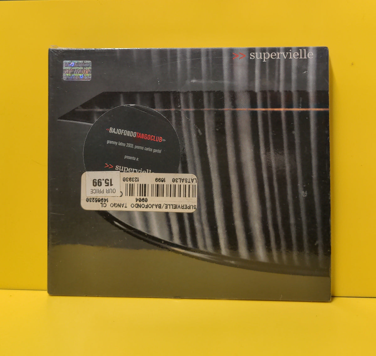 Bajofondo Tango Club Presenta A:  Supervielle - Supervielle - 2004 - 9820902 New - Sealed - CDs