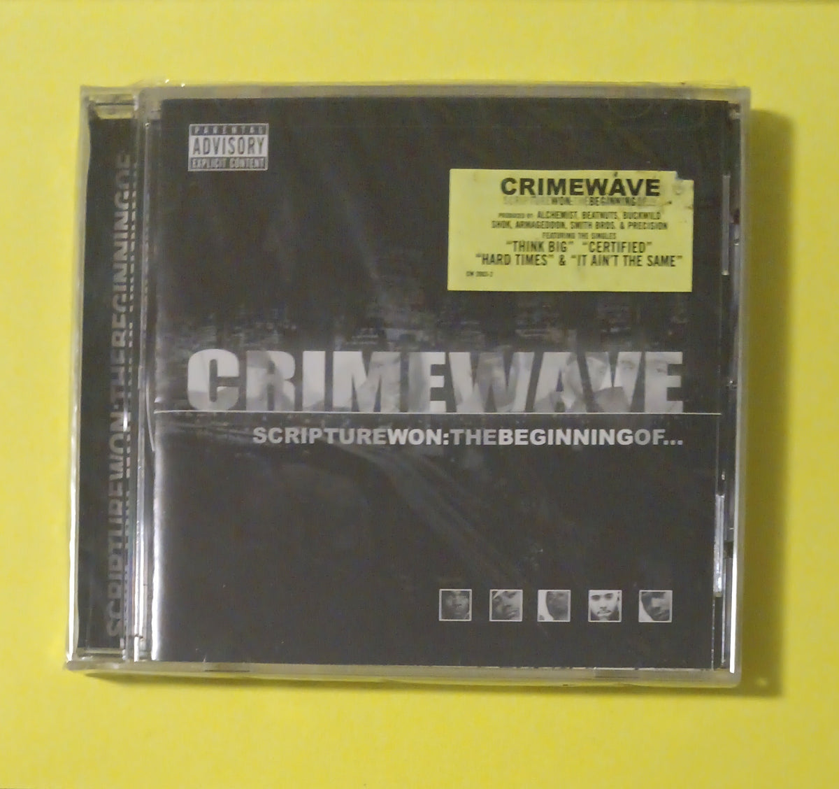Crimewave - Scripture Won: The Beginning Of... - 2002 - 2003-2 New - Sealed - CDs
