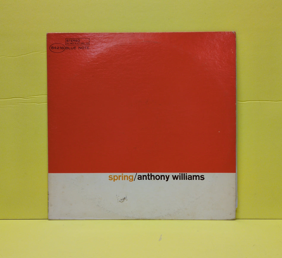 Anthony Williams - Spring - 1966 - BST 84216 Used - VG+ - Vinyl - Misprint - Reissue
