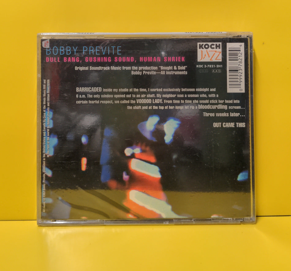 Bobby Previte - Dull Bang, Gushing Sound, Human Shriek -  - KOC 3-7821-2 New - Sealed - CDs - Reissue