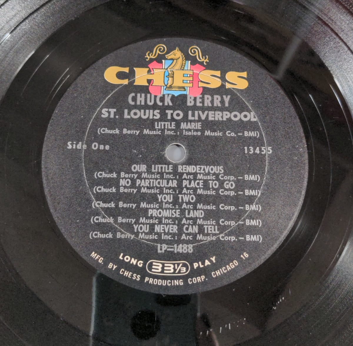 Chuck Berry - St. Louis To Liverpool  - 1964 - LP-1488 Used - EX - Vinyl