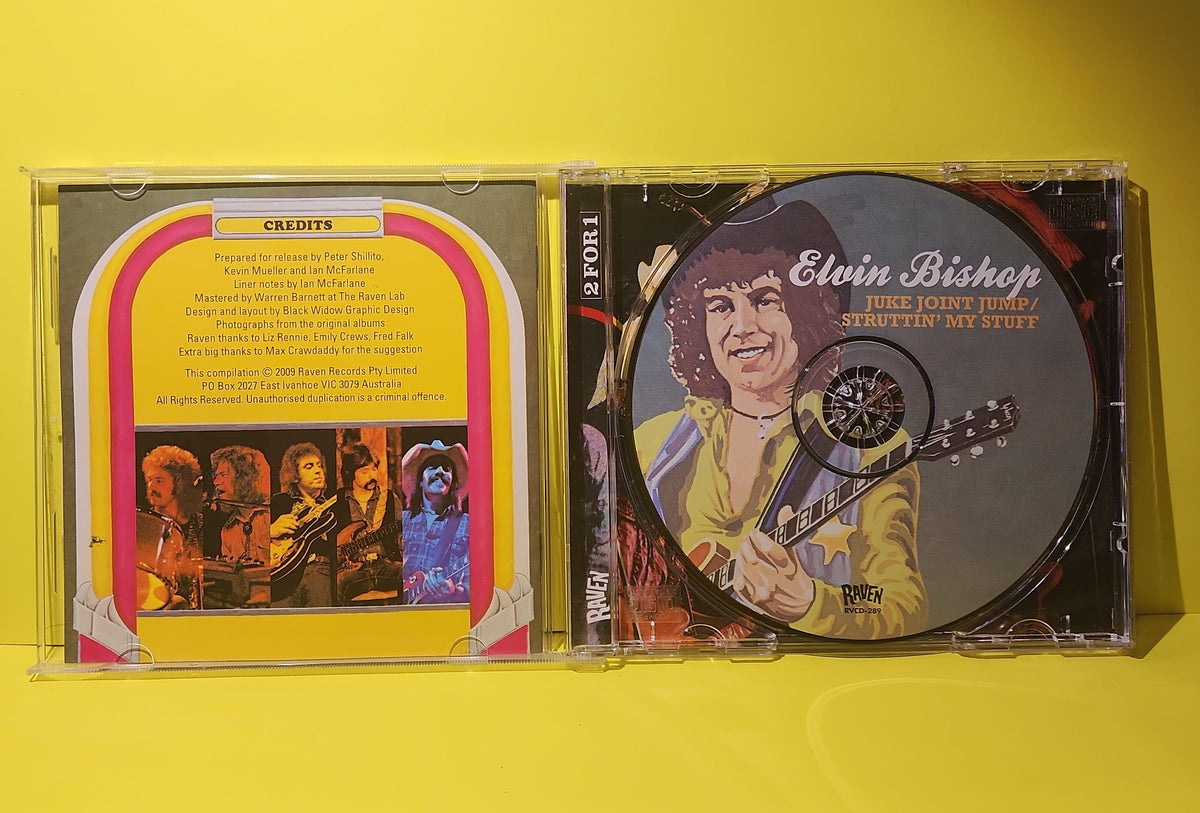 Elvin Bishop - Juke Joint Jump / Struttin' My Stuff - 2009 - RVCD-289 Used - EX - CDs
