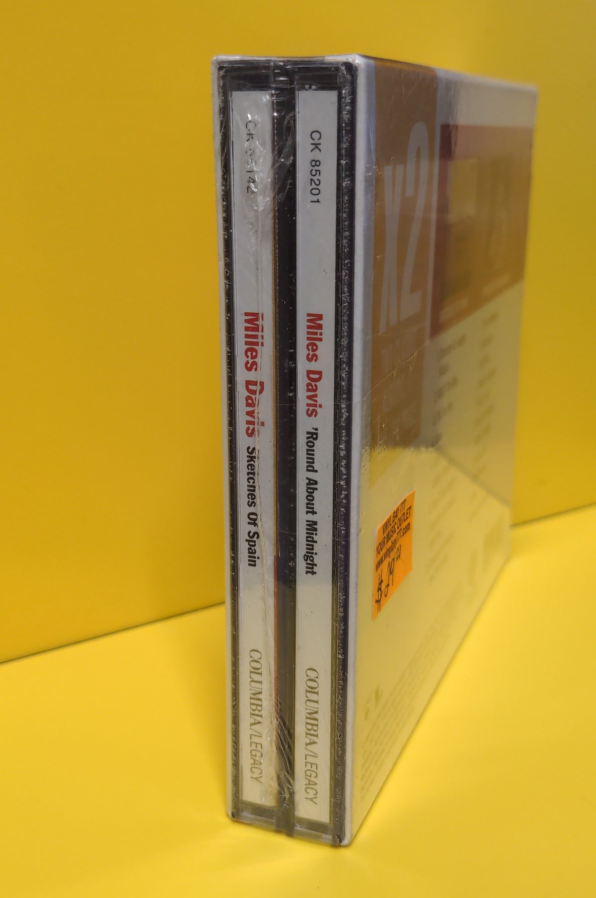 Miles Davis - X2: Sketches Of Spain/'Round About Midnight  - 2008 - 88697 29658 2 New - Sealed - CDs - 2xCD Box Set