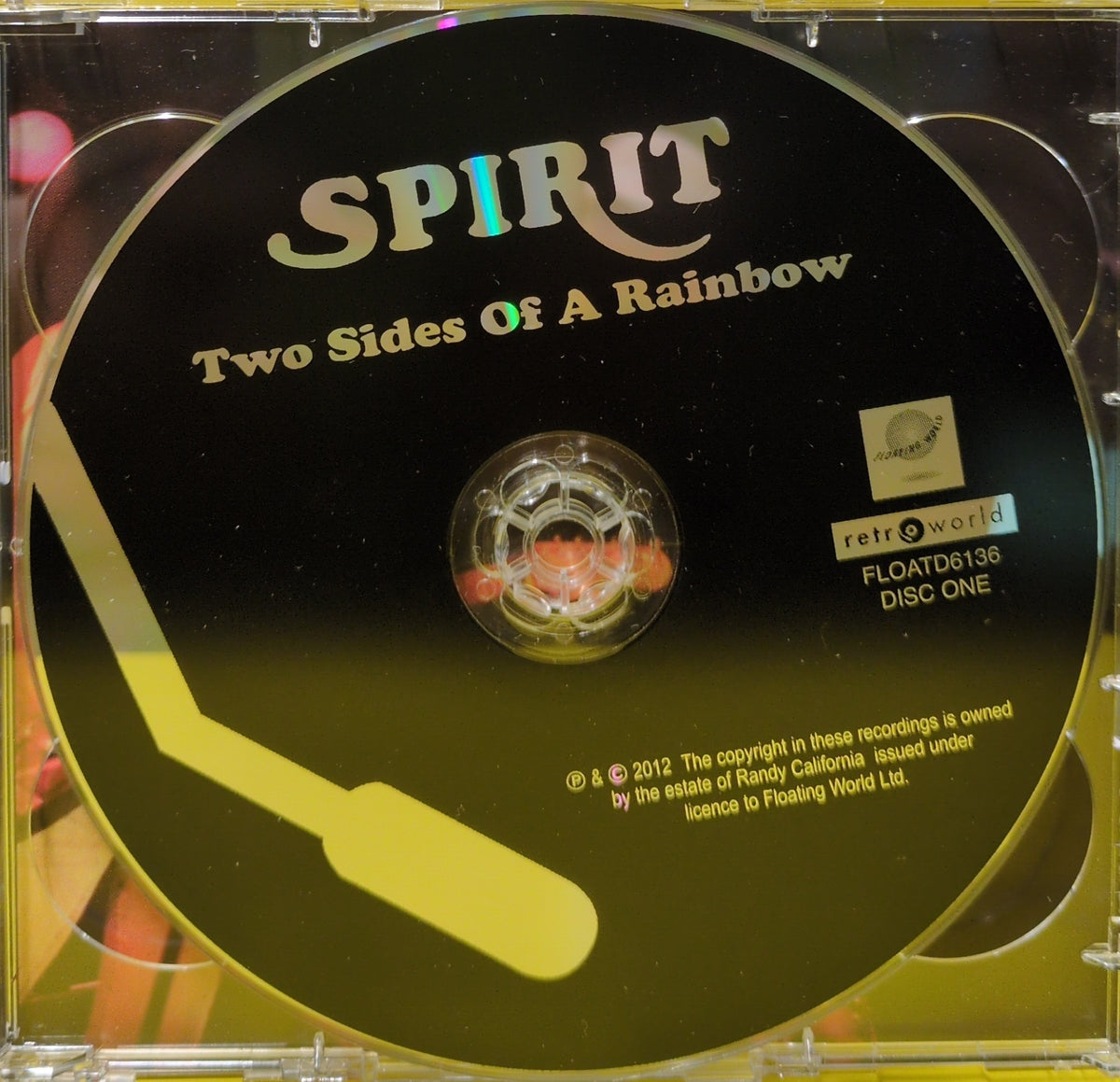 Spirit - Two Sides Of A Rainbow - 2012 - FLOATD6136 Used - NM - 2xCD