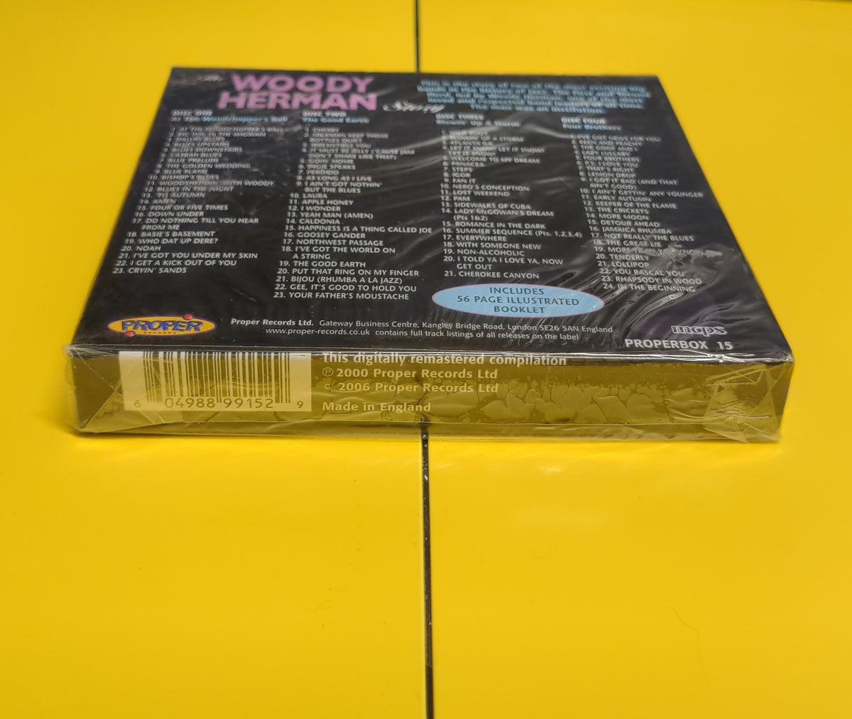 Woody Herman - The Woody Herman Story - 2006 - PROPERBOX 15 New - Sealed - 4xCD Box Set