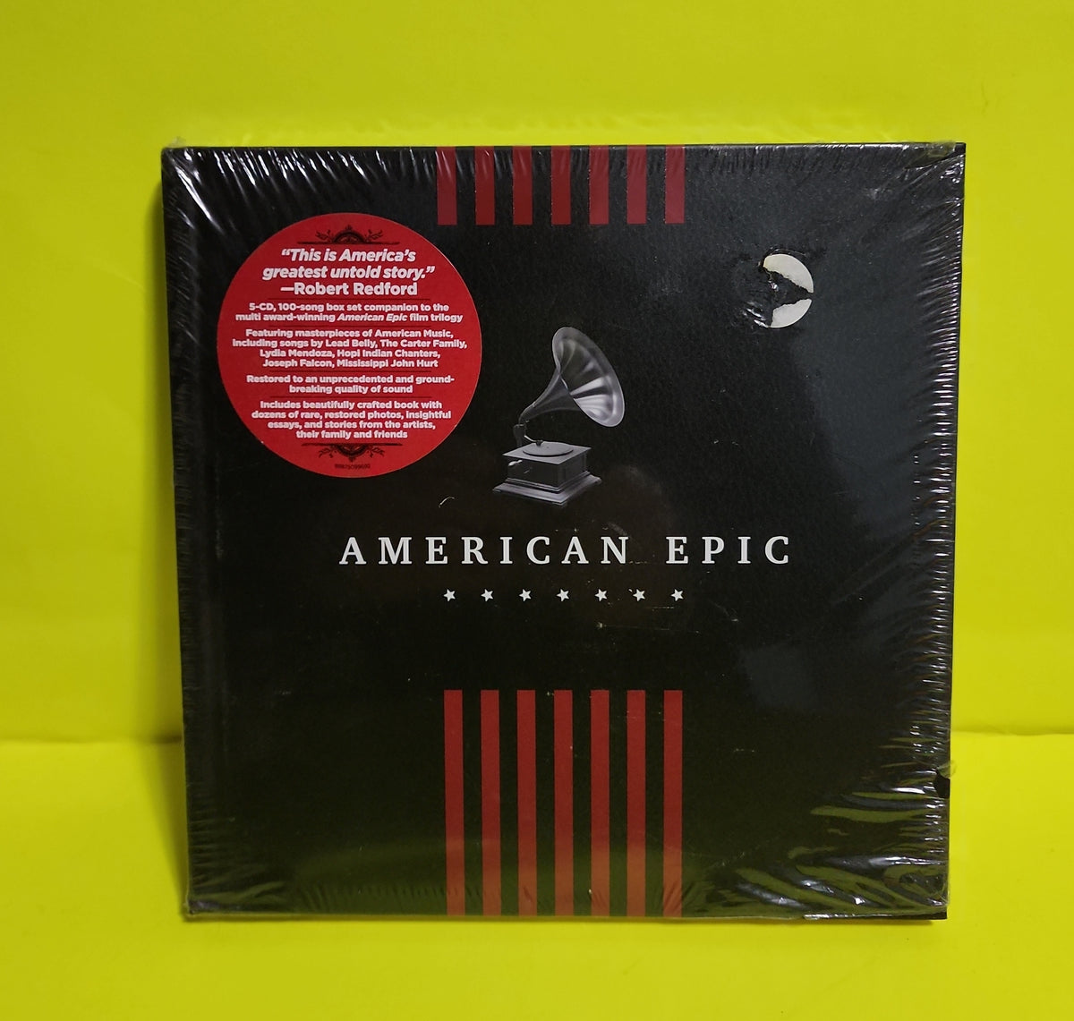 Various  - American Epic... 100 Book Page + 5 CDs Set. - 2017 - 88875099692 New - Sealed - CDs