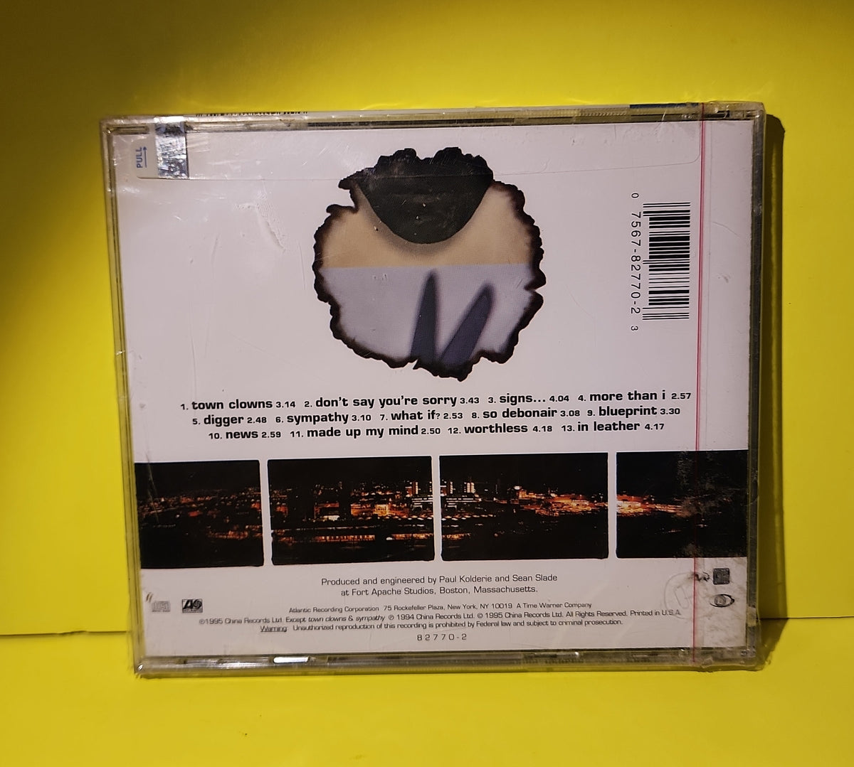 Blameless - The Signs Are All There - 1995 - 82770-2 New - Sealed - CDs