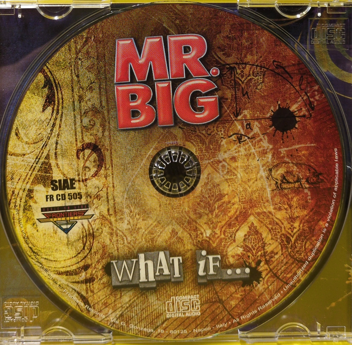 Mr. Big - What If... - 2011 - FR CD 505 Used - VG++ - CDs