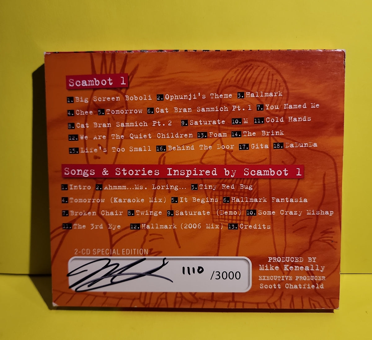 Mike Keneally - Scambot 1* Limited Edition Numbered And Autographed.  - 2009 - EX-2410 Used - NM - CDs