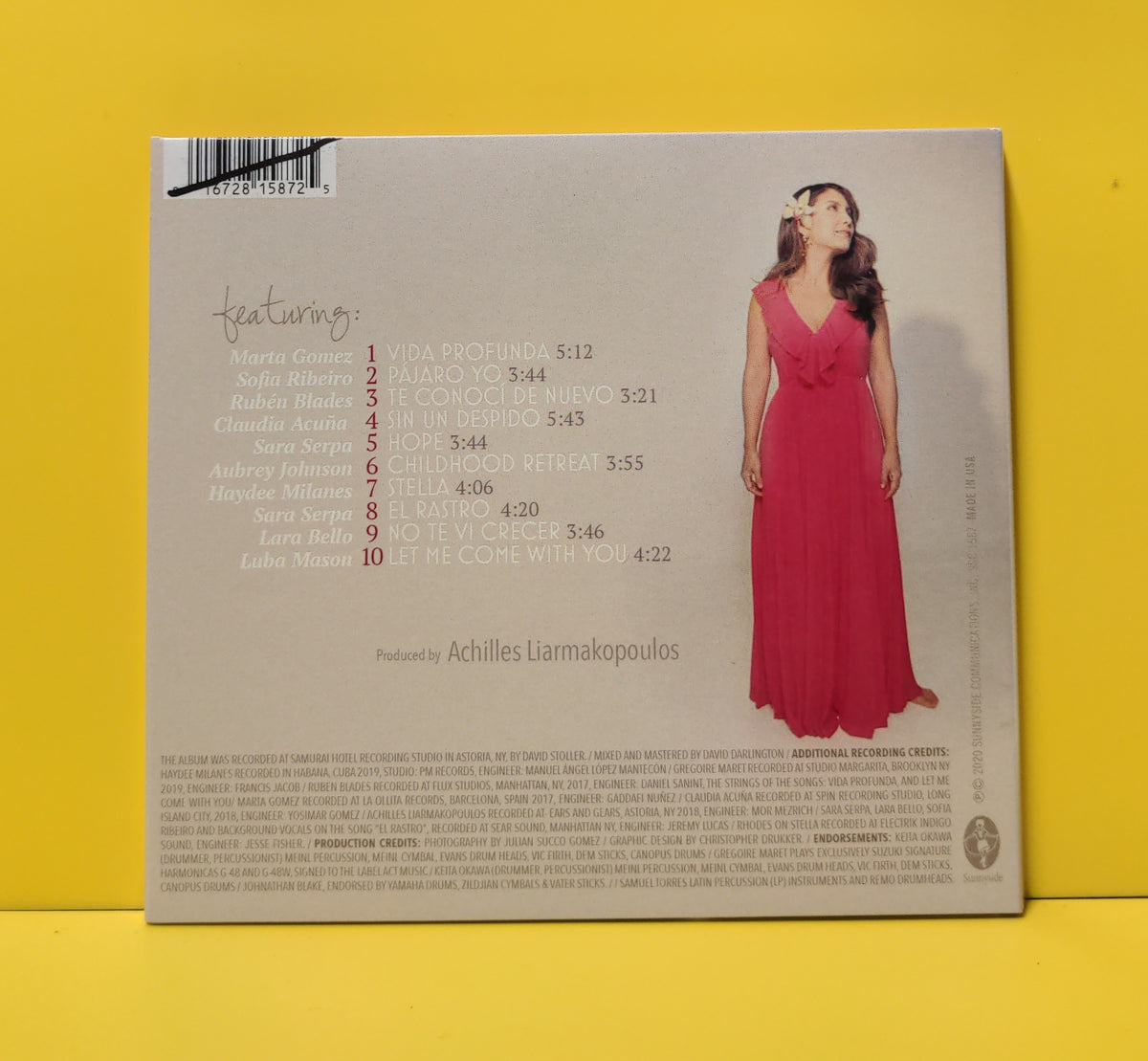 Carolina Calvache - Vida Profunda - 2020 - SSC 1587 Used - EX - CDs