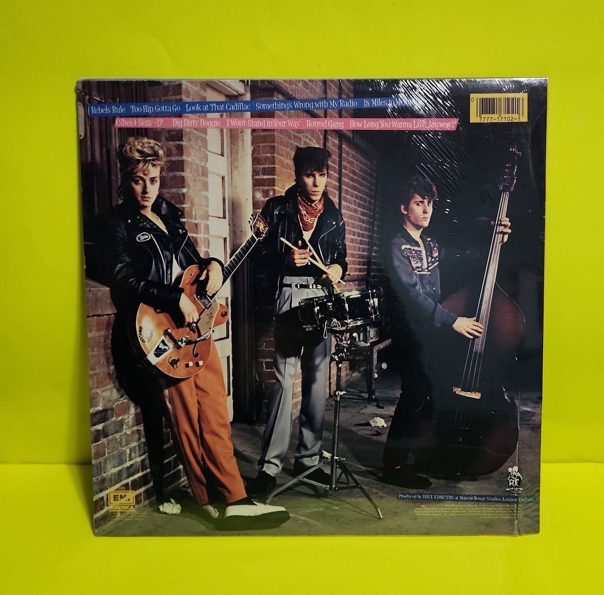 Stray Cats - Rant N' Rave With The Stray Cats - 1983 - SO-17102 New - Sealed - Vinyl