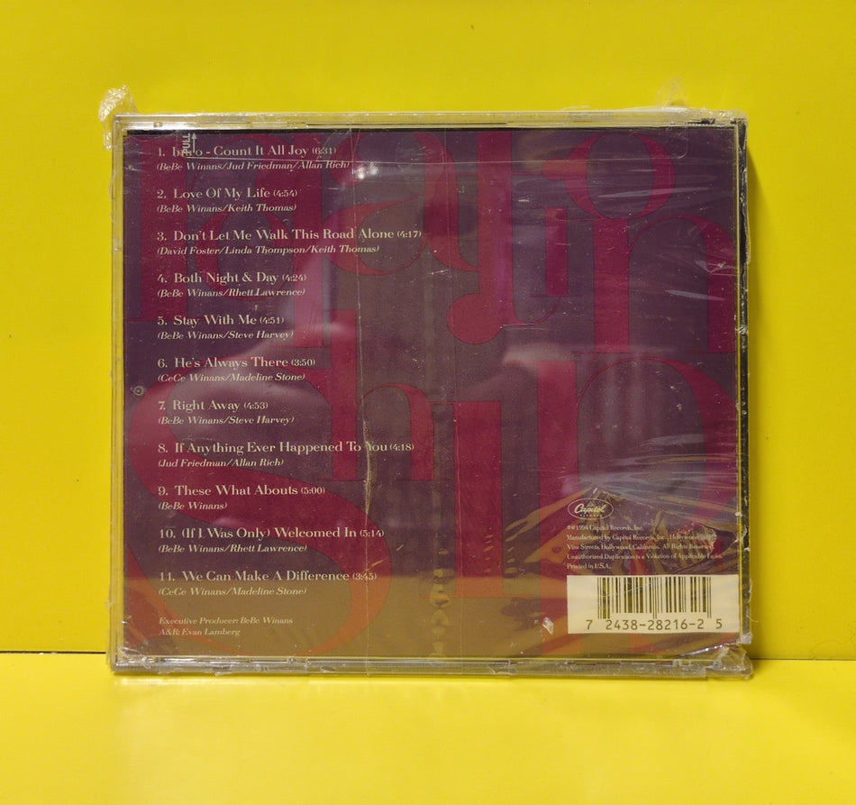 Bebe & Cece Winans - Relationships - 1994 - CDP 7243 8 28216 2 5 New - Sealed - CDs