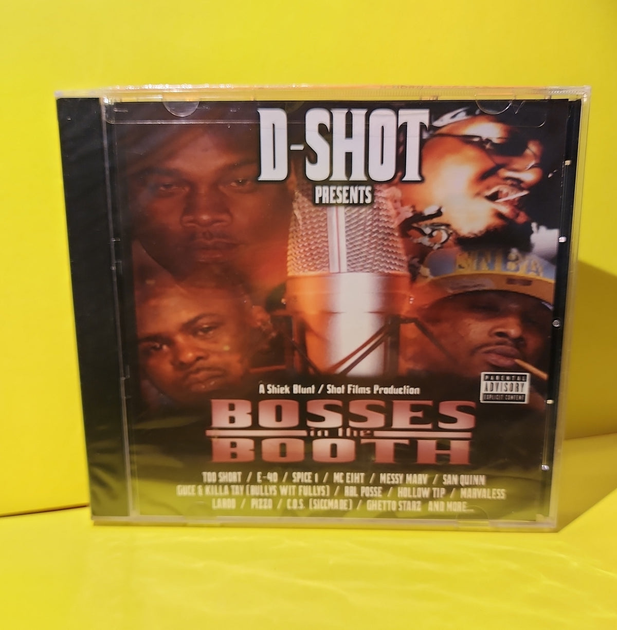 D-Shot - Bosses in the Booth - 2004 - RTE-3350-2 New - Sealed - CDs
