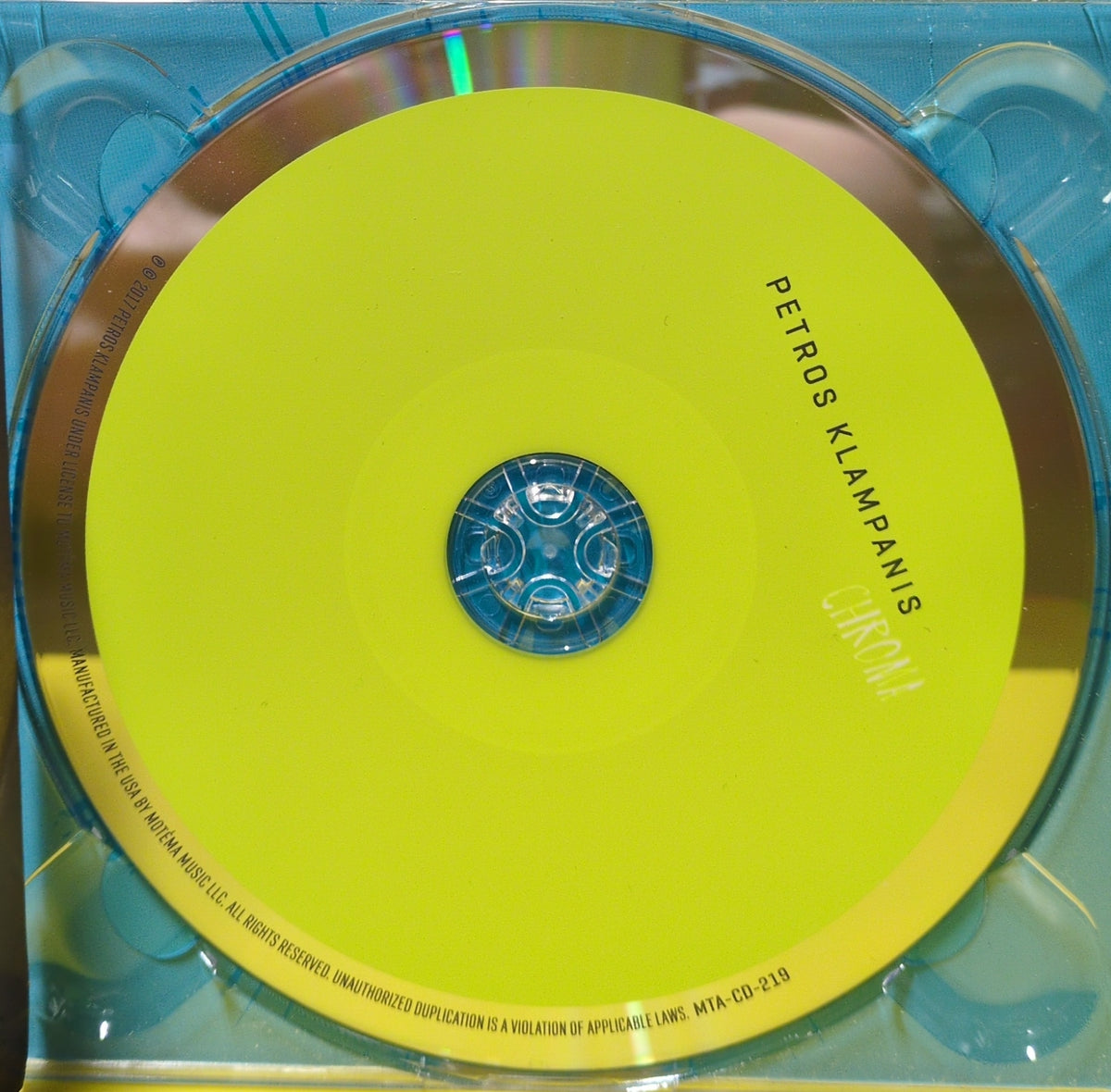 Petros Klampanis - Chroma - 2017 - MTA-CD 219 Used - EX - CDs
