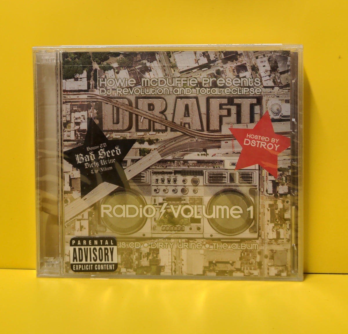DJ Revolution And DJ Total Eclipse - Draft Radio Volume 1 - 2005 - O2DRF23 New - Sealed - CDs