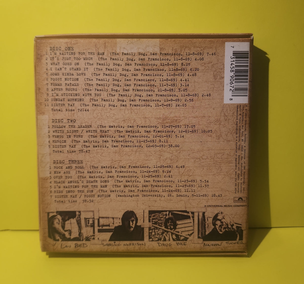 The Velvet Underground - Bootleg Series Volume 1: The Quine Tapes - 2001 - 314 589 067-2 Used - NM - CDs