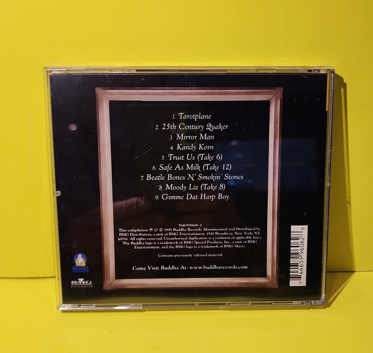 Captain Beefheart & His Magic Band - The Mirror Man Sessions - 1999 - 7446599606-2 Used - EX - CDs