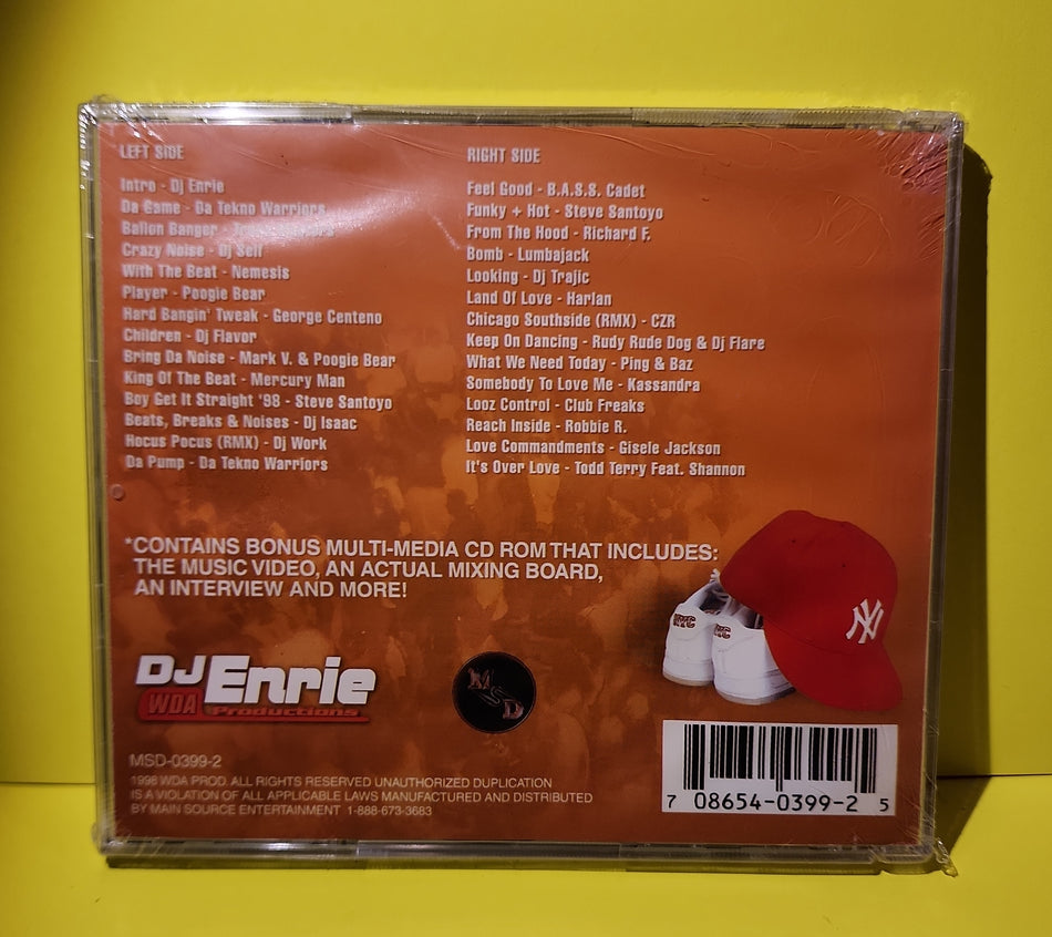 DJ Enrie - Inside My Mind : A Journey into House Music - 1998 - MSD-0399-2 New - Sealed - CDs