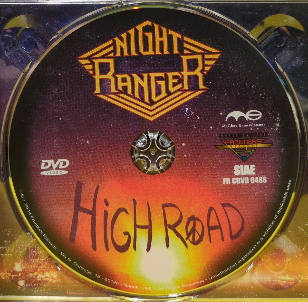 Night Ranger - High Road - 2014 - FR CDVD 648S Used - EX - CD/DVD Set - Deluxe Edition