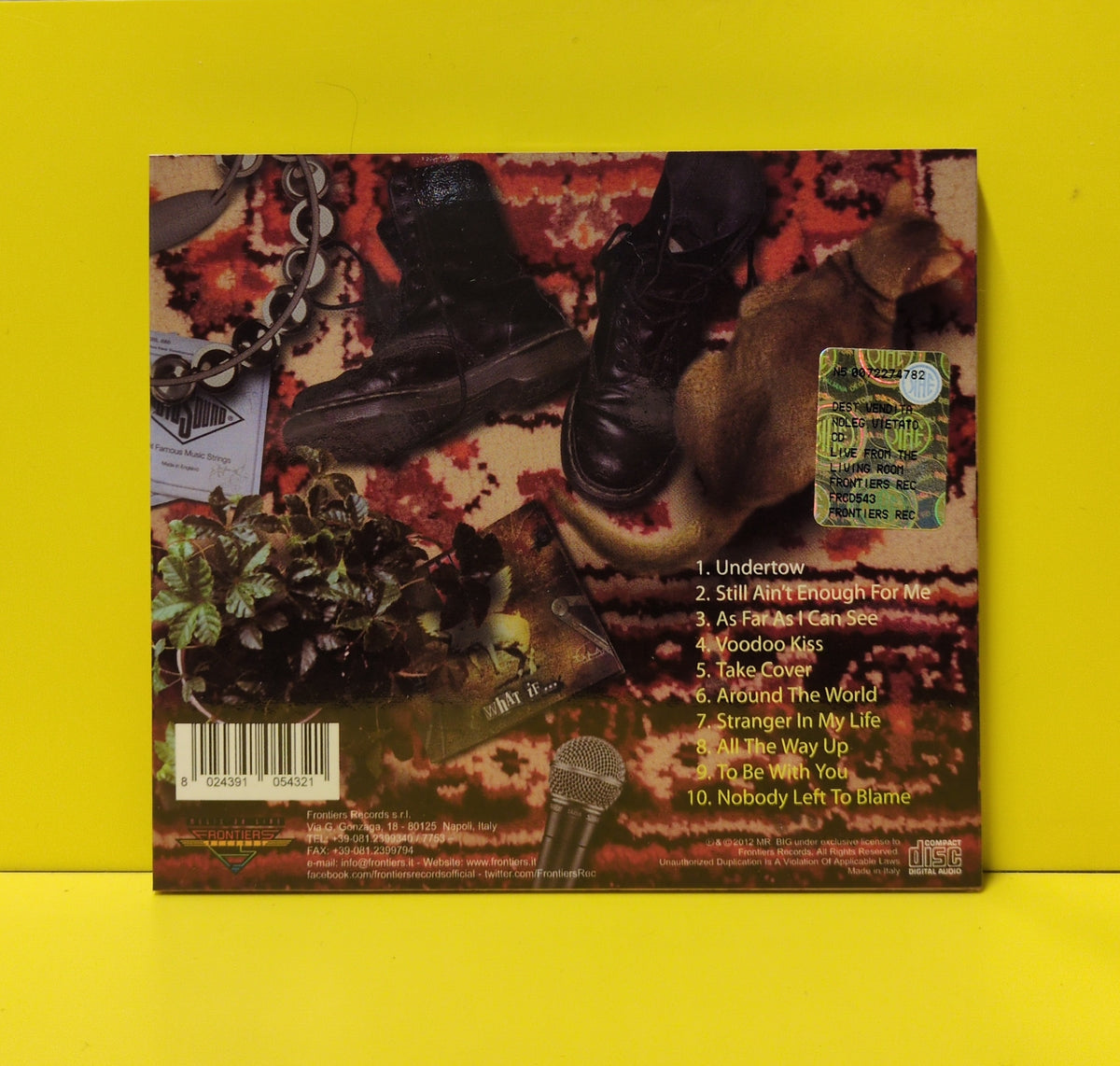 Mr. Big - Live From The Living Room (One Acoustic Night) - 2012 - FR CD 543 Used - EX - CDs
