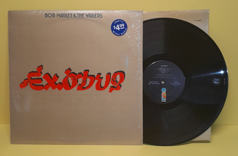 Bob Marley & The Wailers - Exodus - 1977 - ILPS 9498 Used - VG++ - Vinyl
