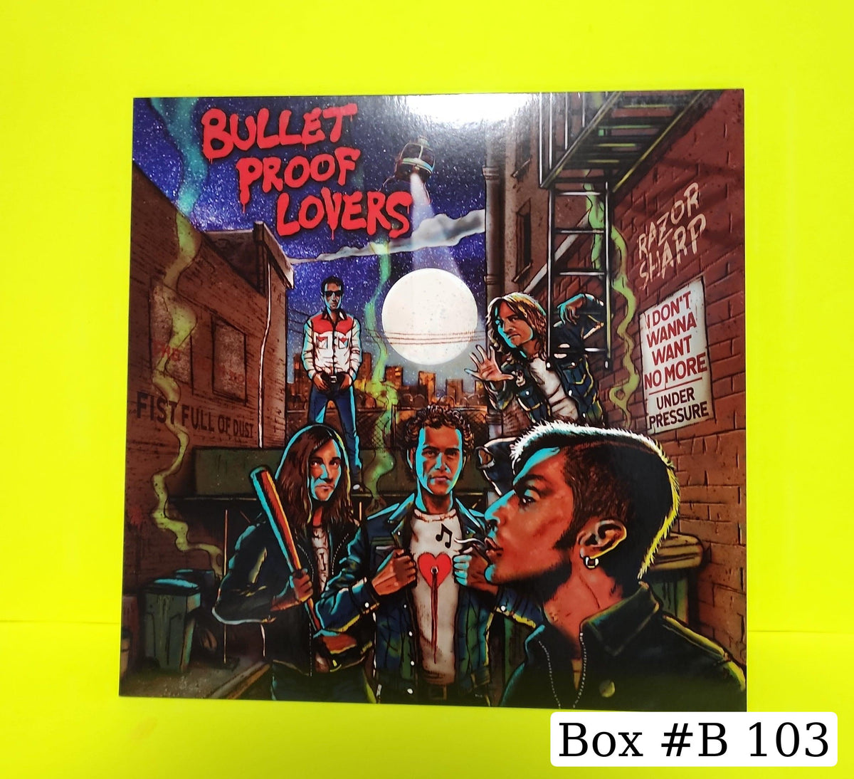 Bullet Proof Lovers - Bullet Proof Lovers (Spain Clear Vinyl) - 2019 - GHR212 New - NM - Vinyl