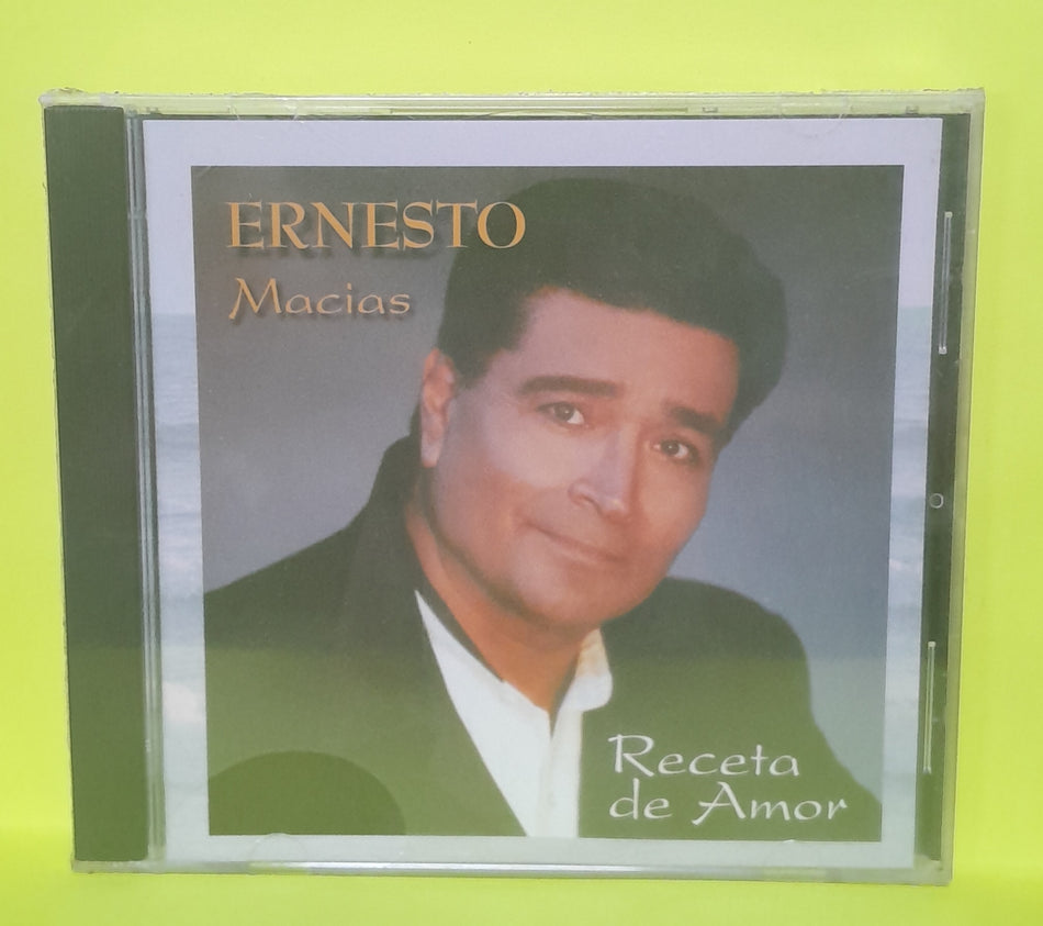 Ernesto Macias - Ernesto Macias Receta de Amor - 2001 - 73238-2 New - Sealed - CDs