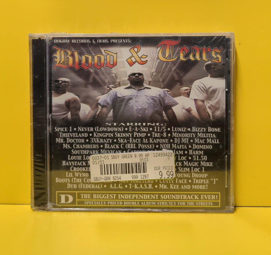 Various - Blood & Tears - 2000 - DDR 6600 New - Sealed - CDs