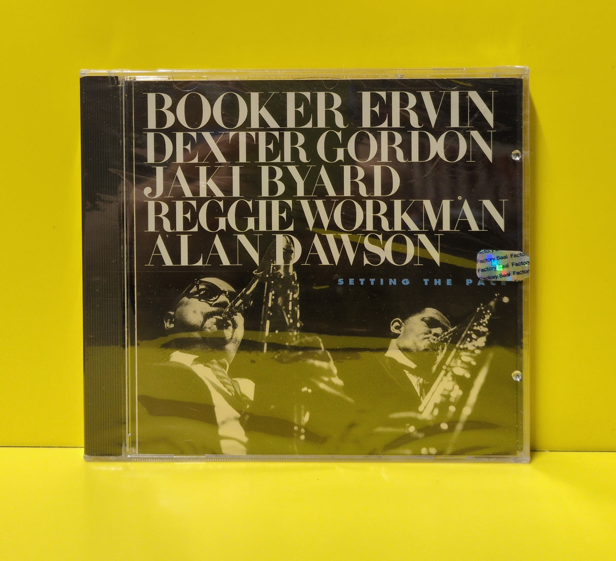 Booker Ervin With Dexter Gordon - Setting The Pace - 1993 - PRCD-24123-2 New - Sealed - CDs