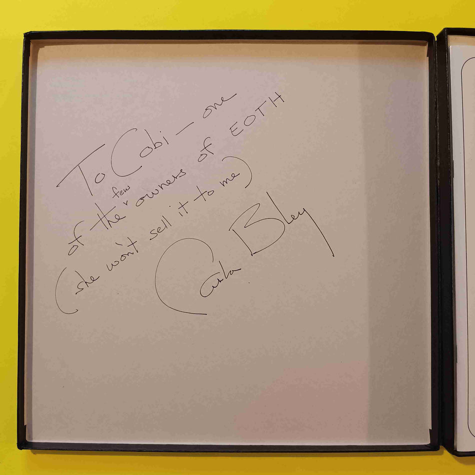Carla Bley / Paul Hines - Escalator Over the Hill AUTOGRAPHED 3LP - 1971 - 3LP-EOTH Used - EX - Vinyl
