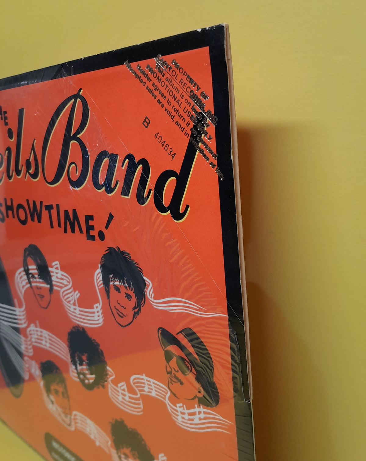 The J. Geils Band - Showtime! - 1982 - R 113346 New - Sealed - Vinyl