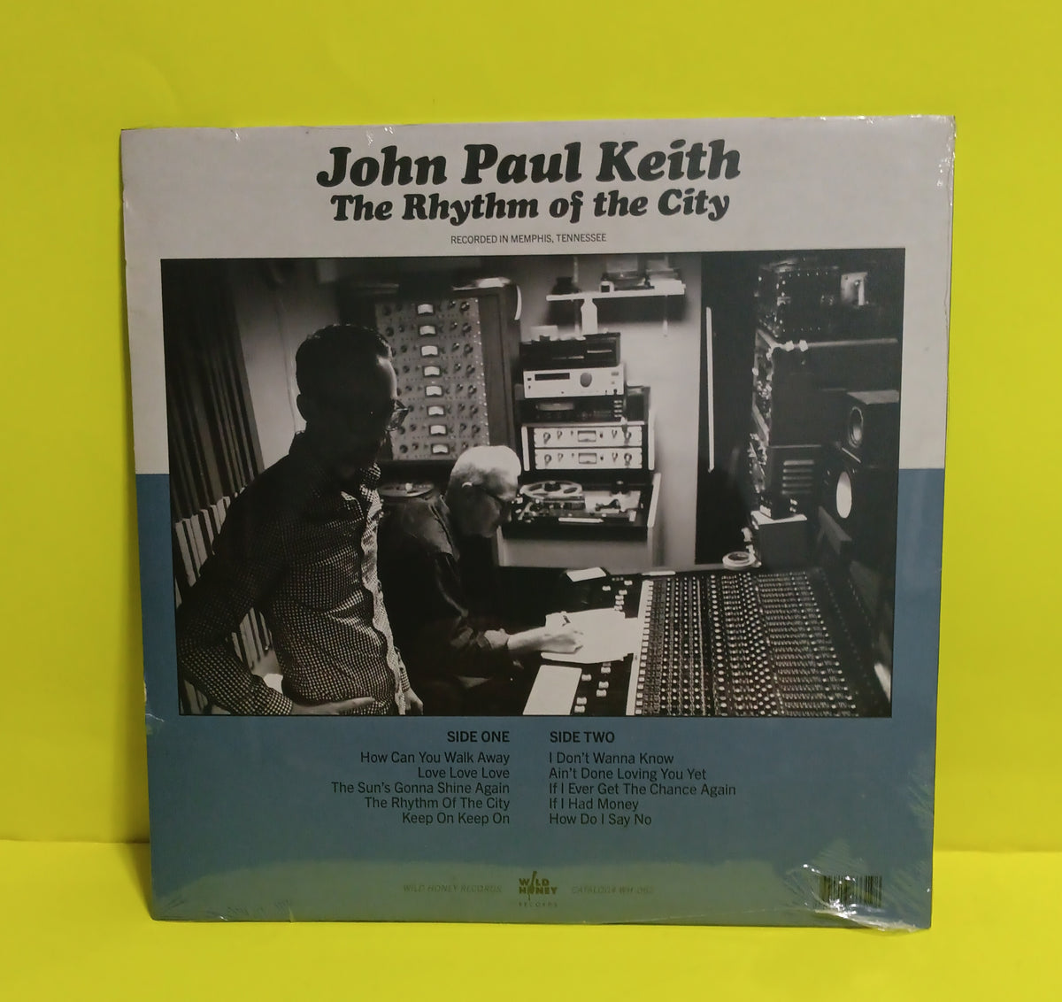 John Paul Keith - The Rhythm Of The City - 2021 - WH-062 New - Sealed - Vinyl