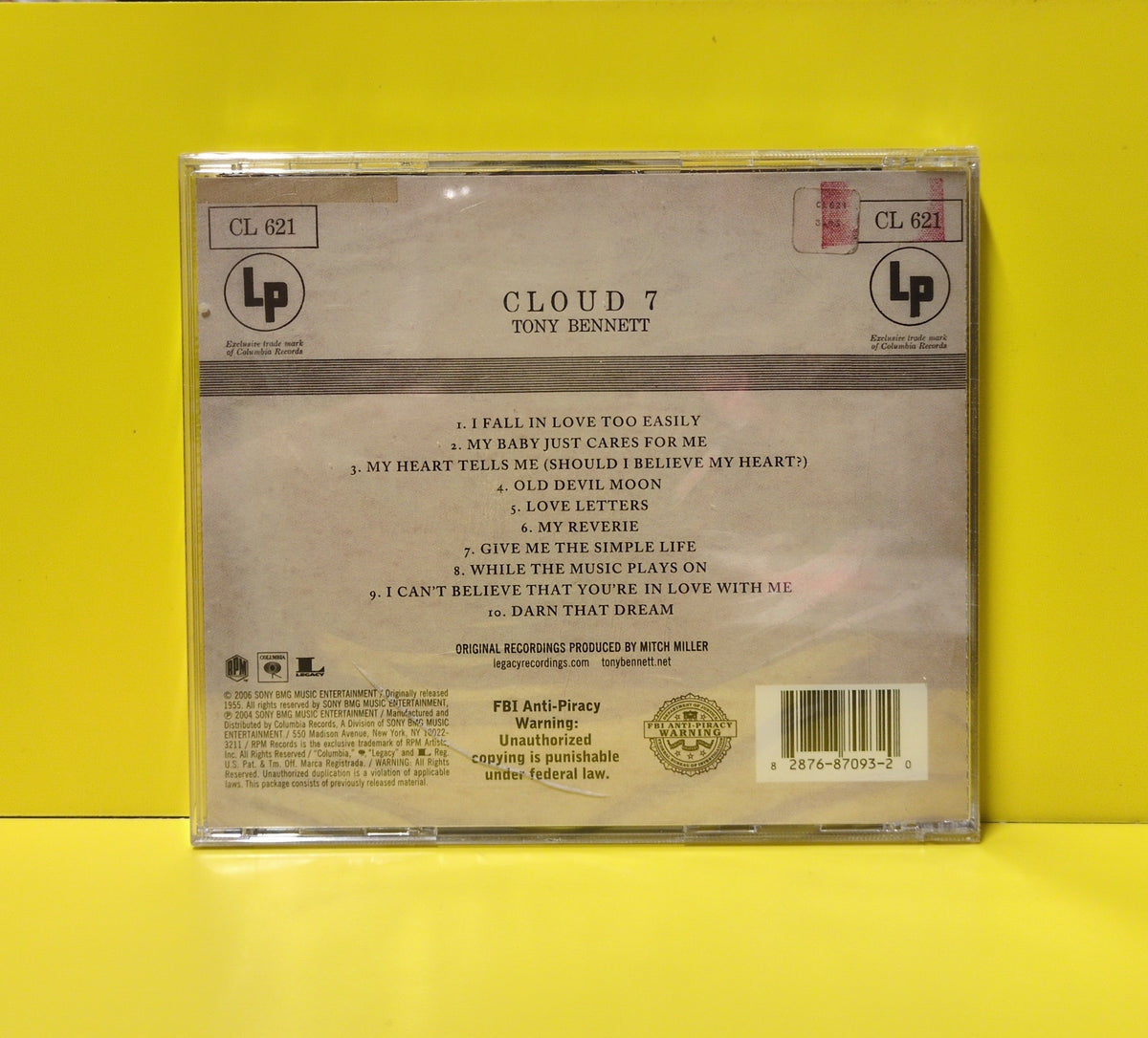 Tony Bennett - Cloud 7 - 2006 - 82876 87093 2 New - Sealed - CDs