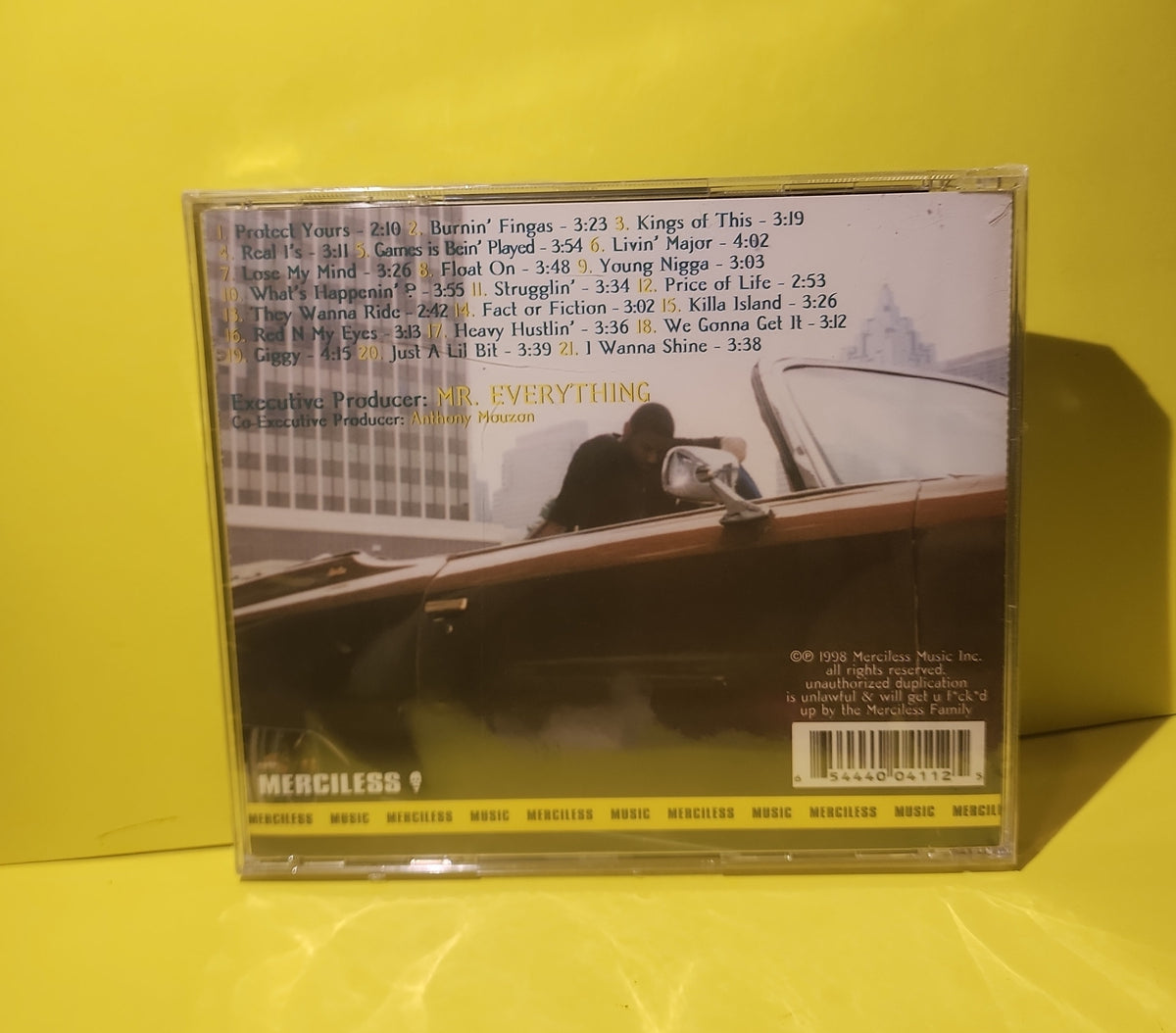 Killa Kidd Blunt - The Album Pt.1 - 1998 - MM-411-2 New - Sealed - CDs