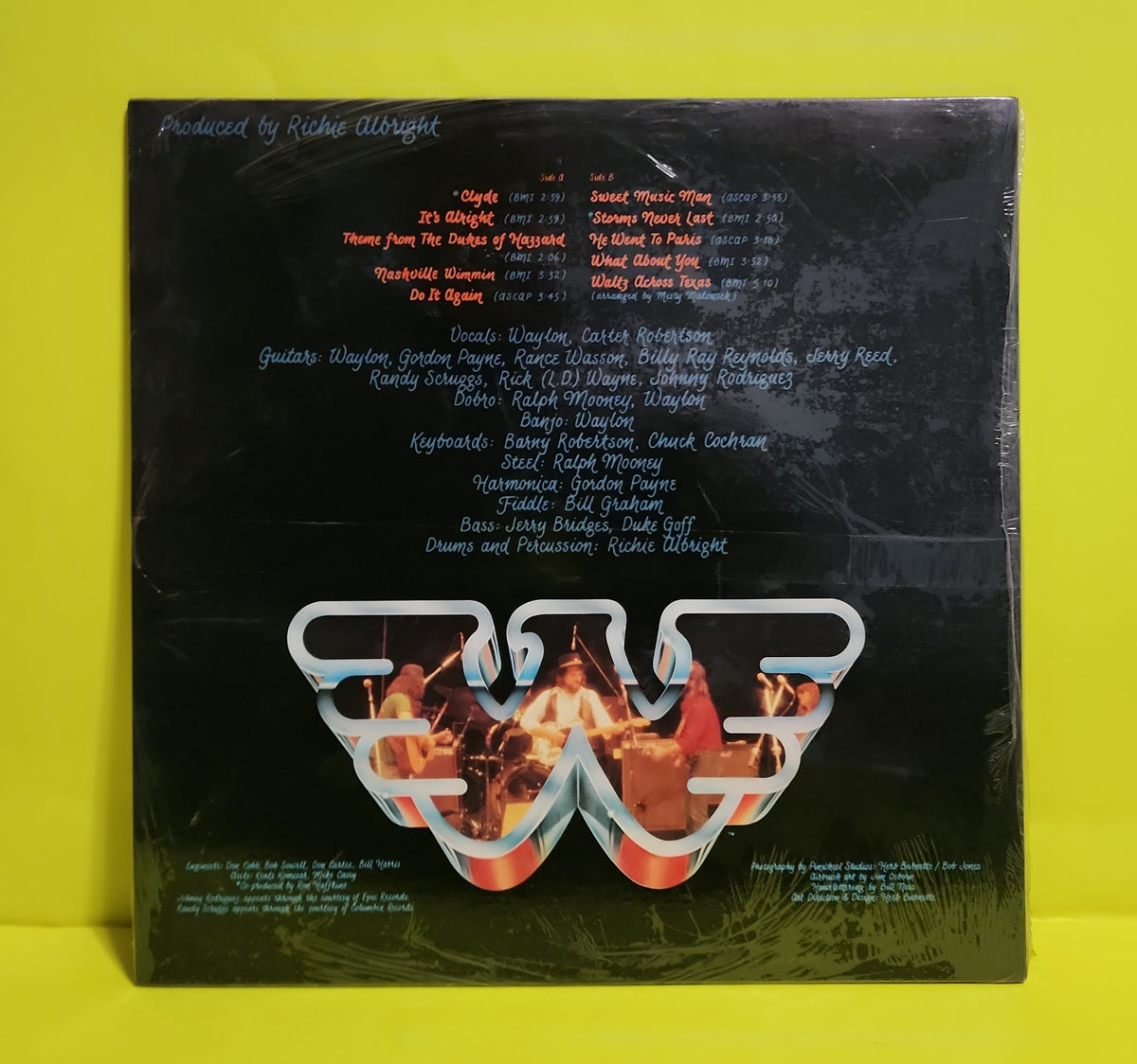 Waylon Jennings  - Music Man - 1980 - AHL1-3602 New - Sealed - Vinyl