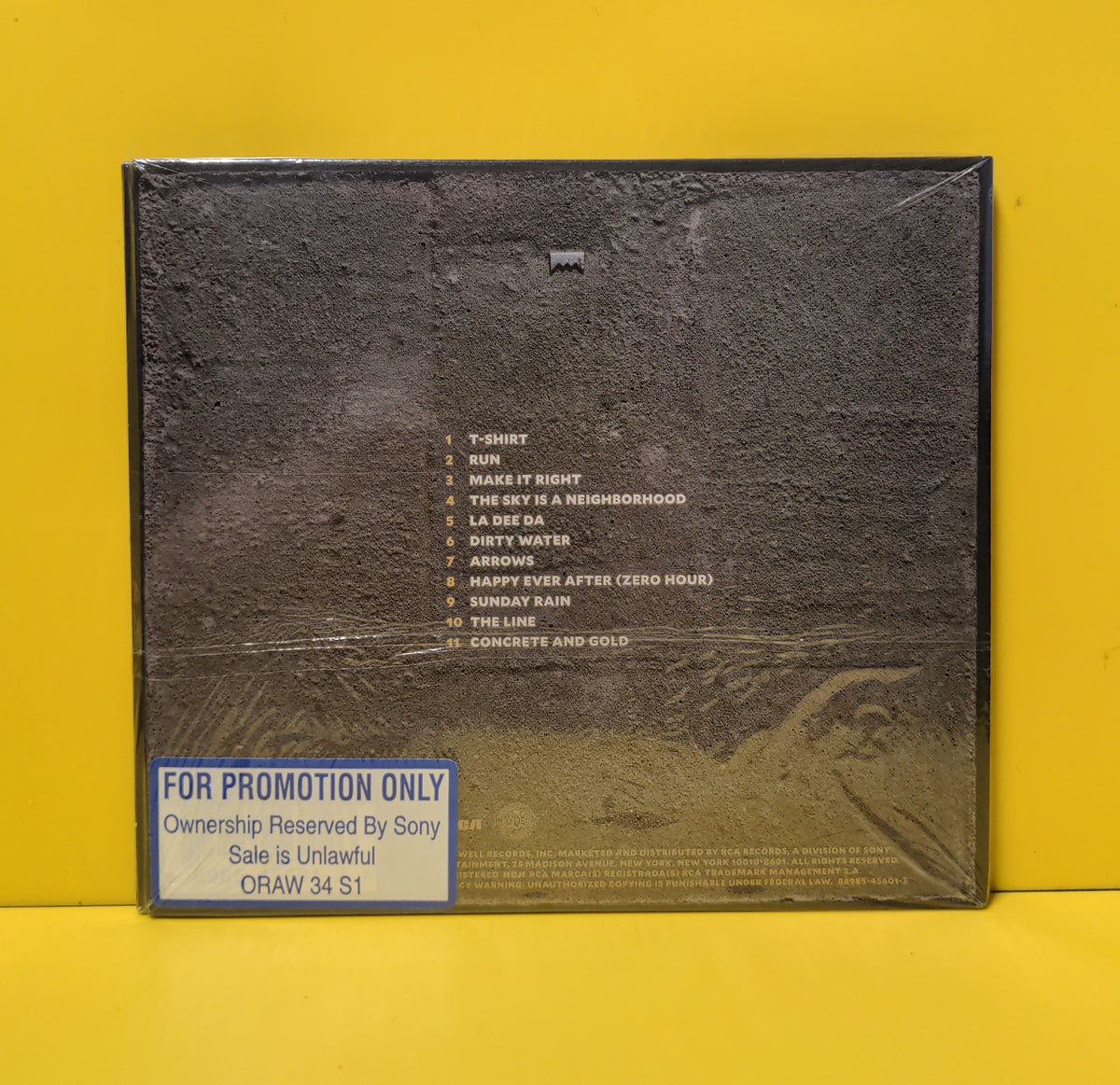Foo Fighters  - Concrete And Gold - 2017 - 88985-45601-2 New - Sealed - CDs