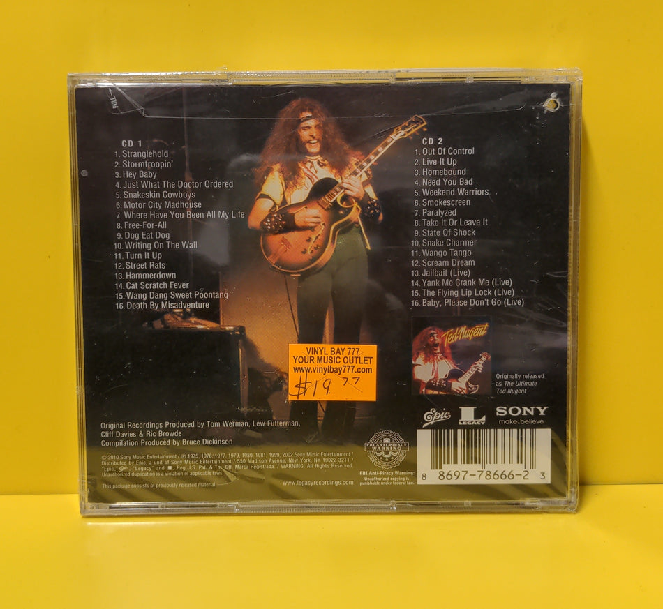 Ted Nugent - The Essential Ted Nugent - 2010 - 88697 78666 2 New - Sealed - 2xCD