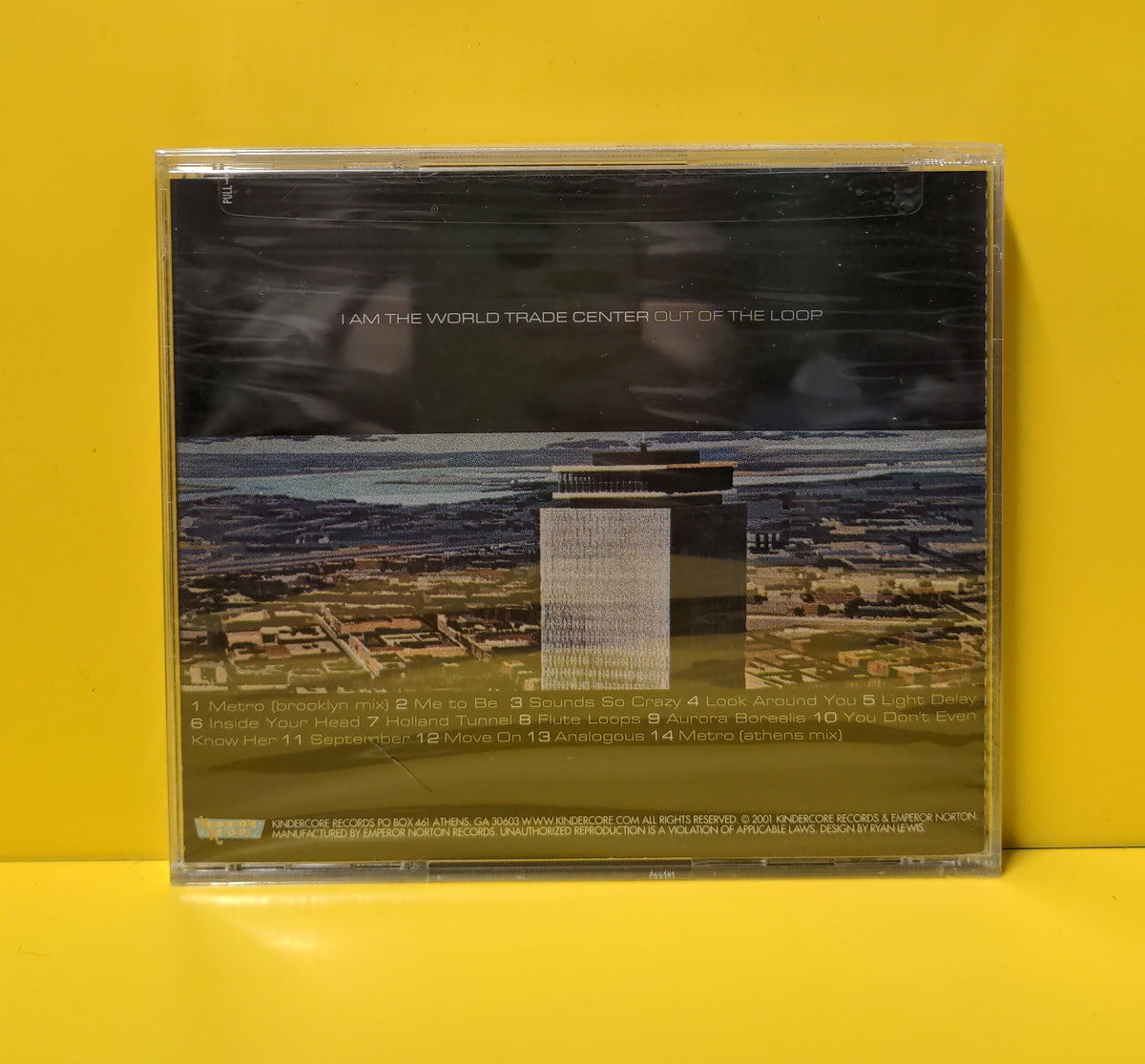 I Am The World Trade Center - Out Of The Loop - 2001 - KC038 New - Sealed - CDs