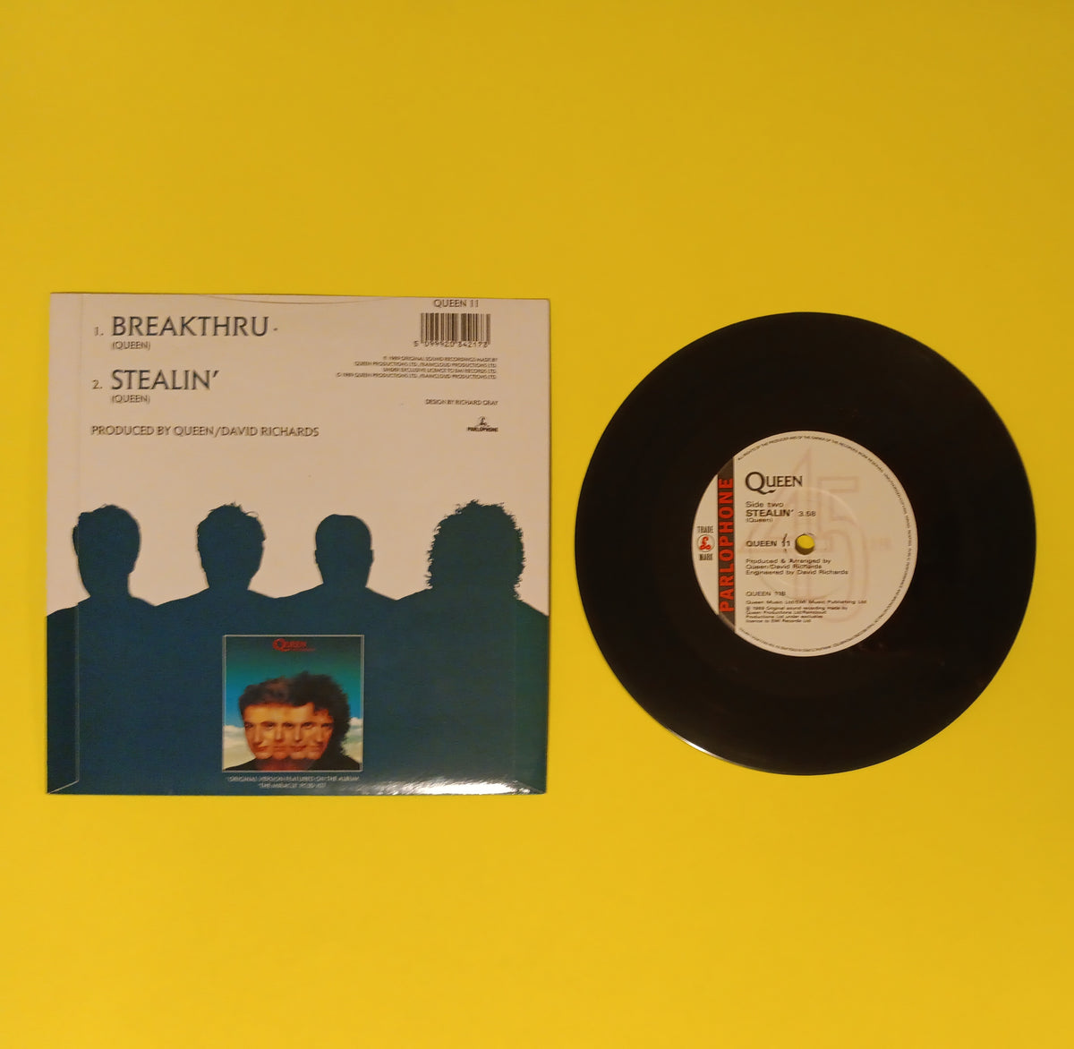 Queen - Breakthru / Stealin' - 1989 - QUEEN 11 Used - EX - UK 7" Vinyl