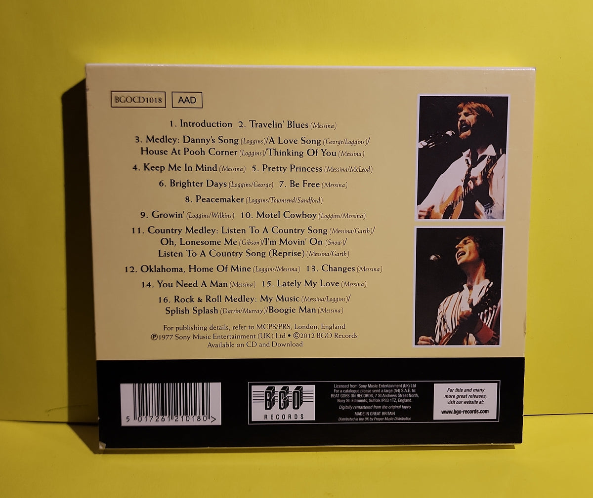Loggins And Messina - Finale - 2012 - BGOCD1018 Used - NM - CDs